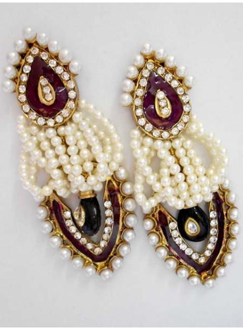 Stone Studded Earring